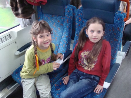 Ssa a Zuzka ve vlaku