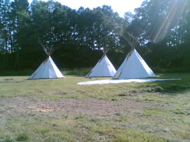 nov postaven teepee